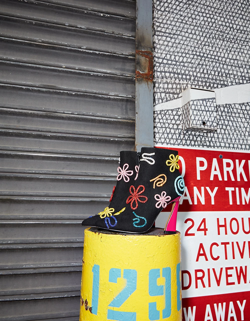 SYLVIA BLACK MULTI - Image 9