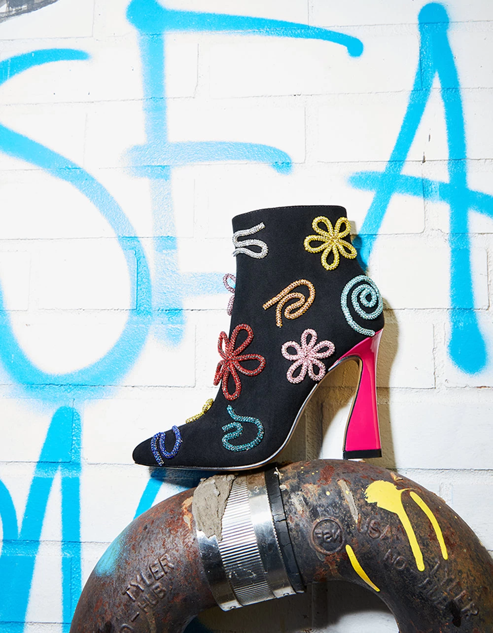 SYLVIA BLACK MULTI - Image 2