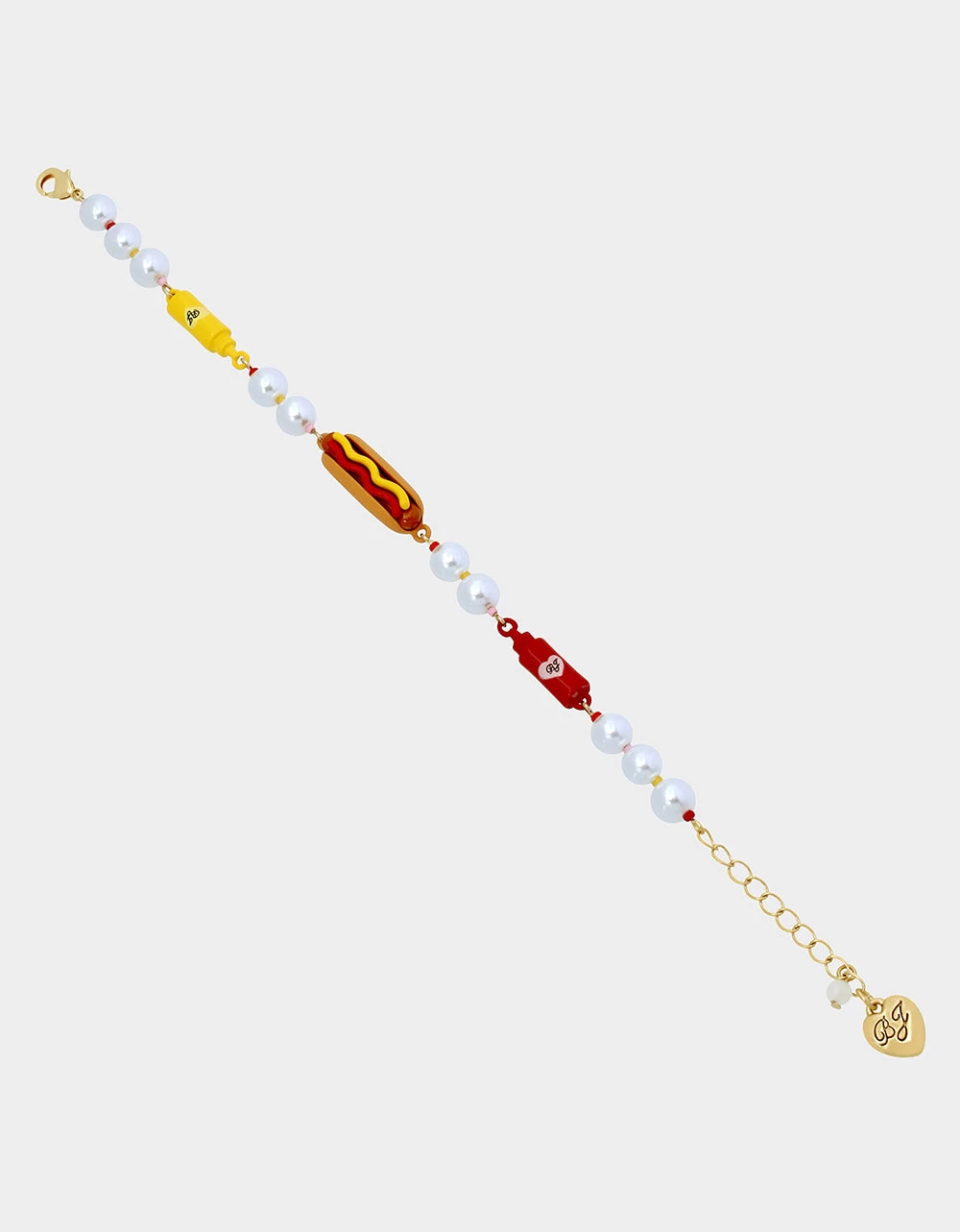 KITSCH COOKOUT HOT DOG BRACELET MULTI - Image 2