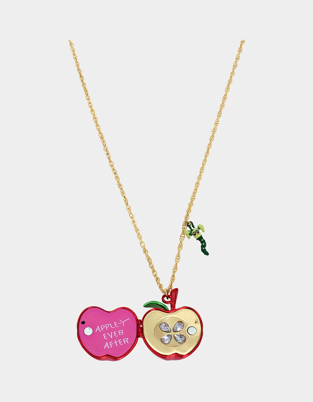 CHARM SCHOOL APPLE PENDANT RED - Image 2