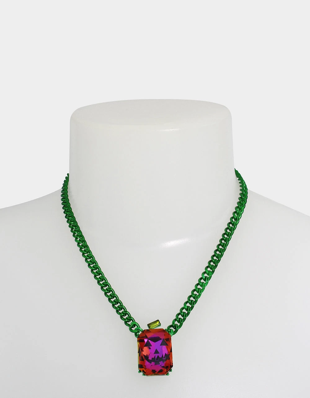 RICH WITCH PUMPKIN NECKLACE GREEN - Image 3