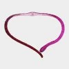 MIDNIGHT GARDEN SNAKE COLLAR FUCHSIA