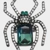 RICH WITCH SPIDER RING GREEN