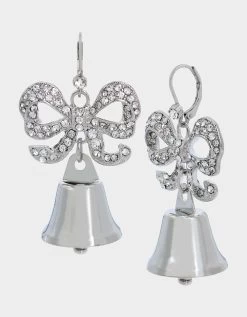 PRENUP BELL EARRINGS CRYSTAL