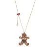 Betsey Johnson Gingerbread Bikini Long Pendant Necklace