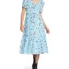 Betsey Johnson Butterfly Dance Cotton Voile Midi Dress