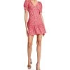 Betsey Johnson Darling Ditsy Printed Rayon Crepe Mini