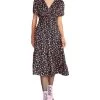 Betsey Johnson Ditsy Rose Chiffon