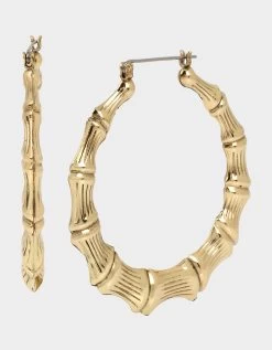 BETSEYS BAMBOO HOOPS GOLD