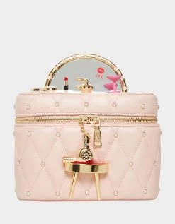 KITSCH MIRROR MIRROR VANITY CROSSBODY BLUSH