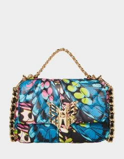 BUTTERFLY LOCK CROSSBODY BLUE MULTI