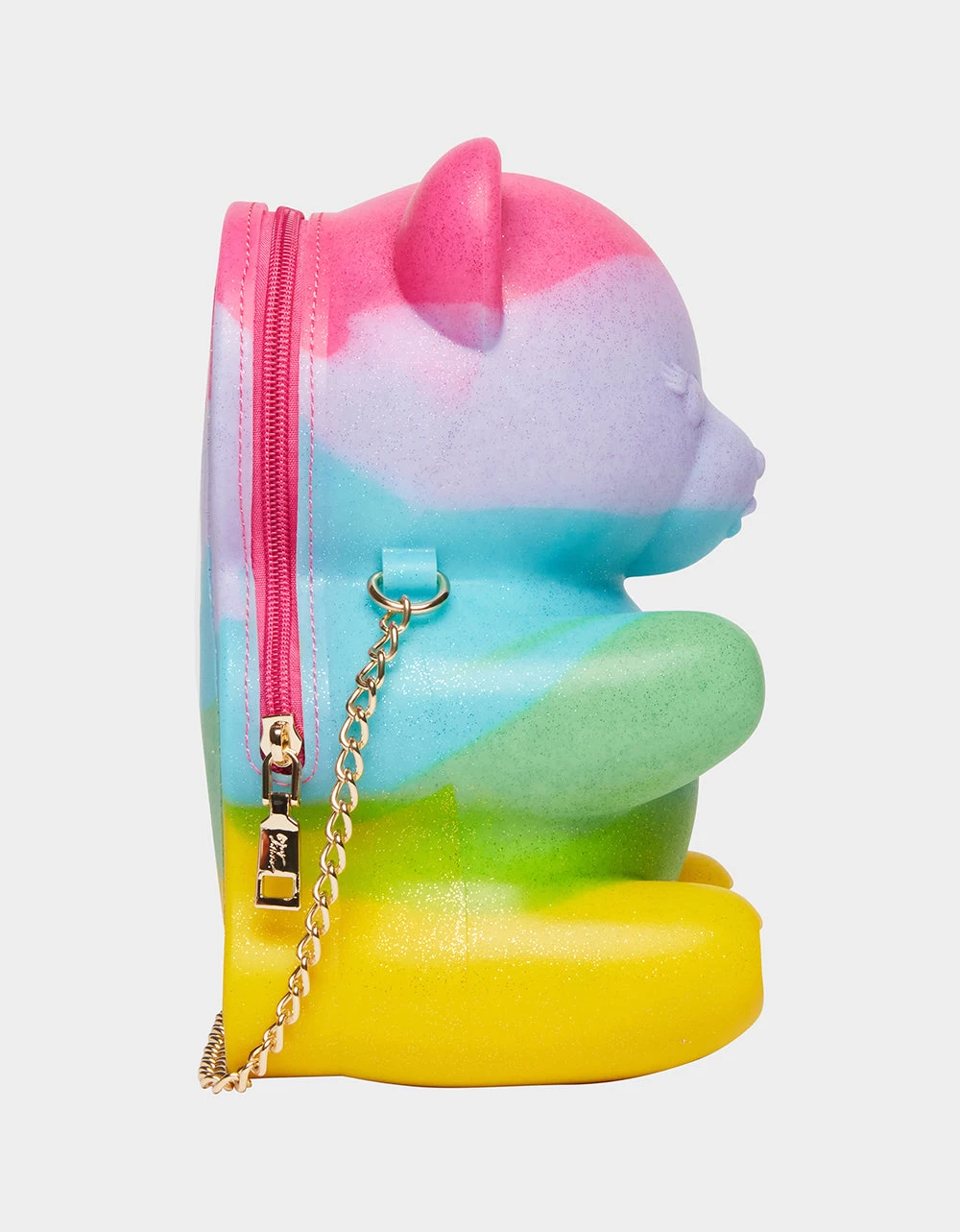 KITSCH BEAR NECESSITY CROSSBODY RAINBOW MULTI - Image 6