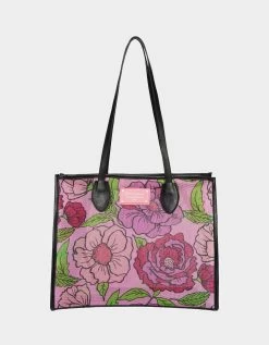 MESHIN AROUND TOTE PINK