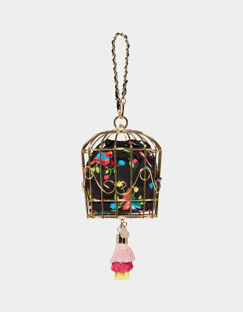 KITSCH BIRD IS THE WORD CAGE DANCER WRISTLET BLACK MULTI - Image 3