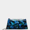BOW FLAP CONVERTIBLE BAG BLUE MULTI