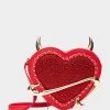KITSCH DEVIL IN THE DETAILS CROSSBODY RED
