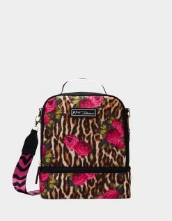 LEOPARD LOVER 2-PART LUNCH BAG LEOPARD