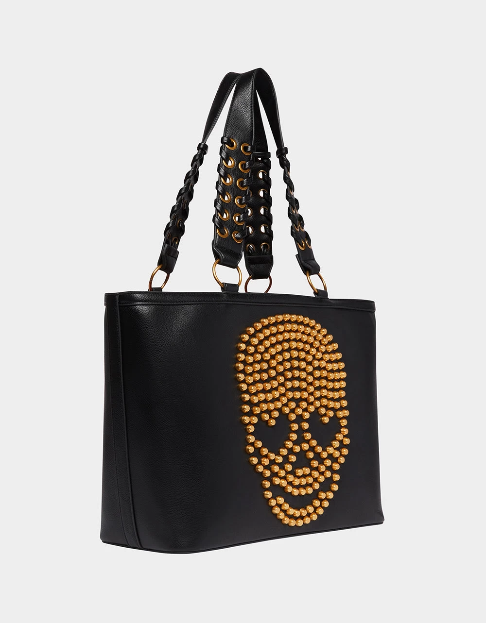 THICK SKULLED TOTE BLACK - Image 4