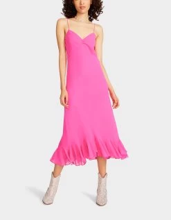 BIT OF BLING SLIP DRESS PINK