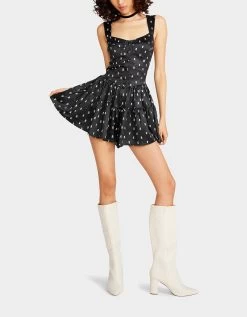 SKULLTASTIC ROMPER BLACK