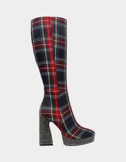 VALERIA BLACK PLAID