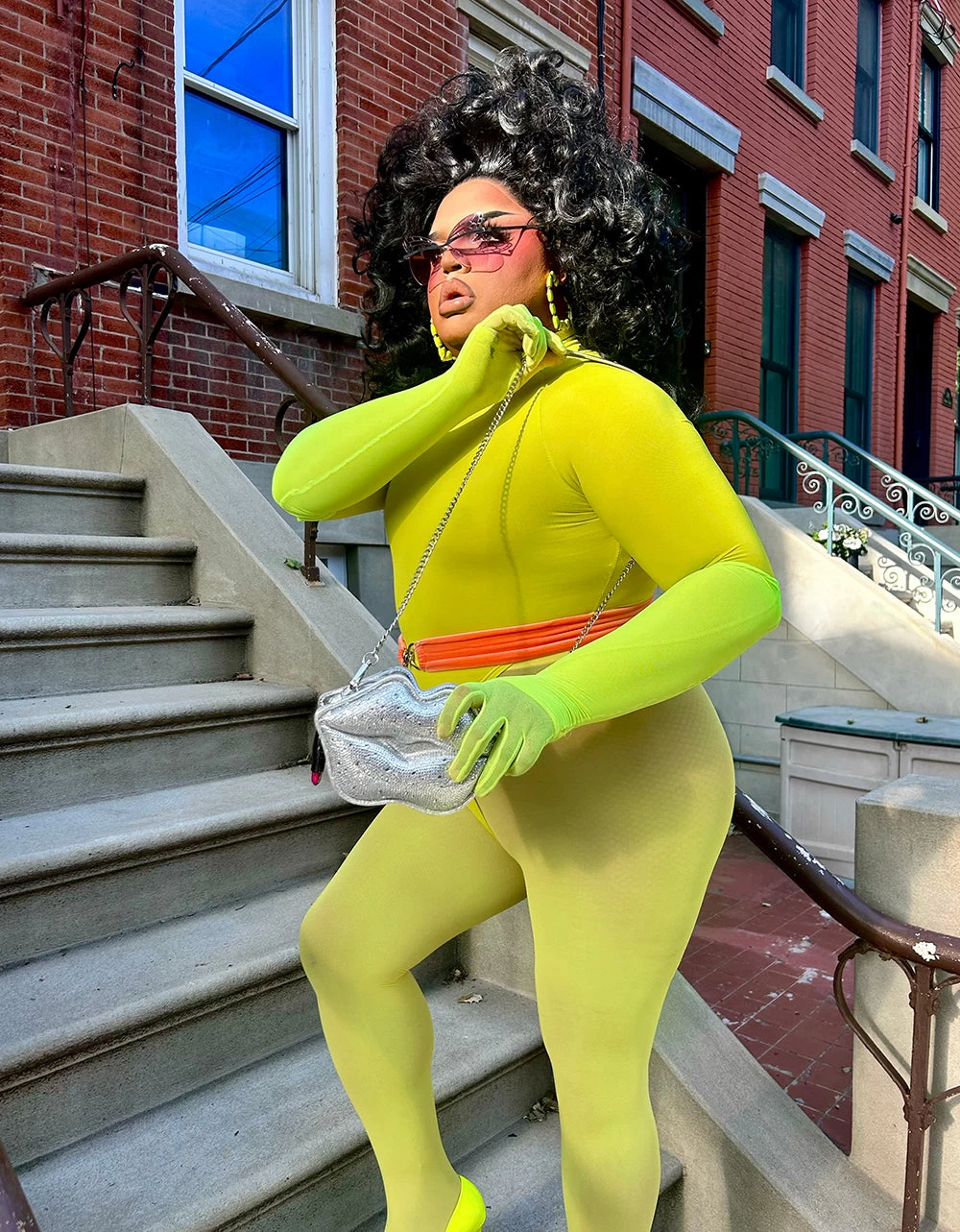 KITSCH READ MY LIPS CROSSBODY SILVER - Image 3