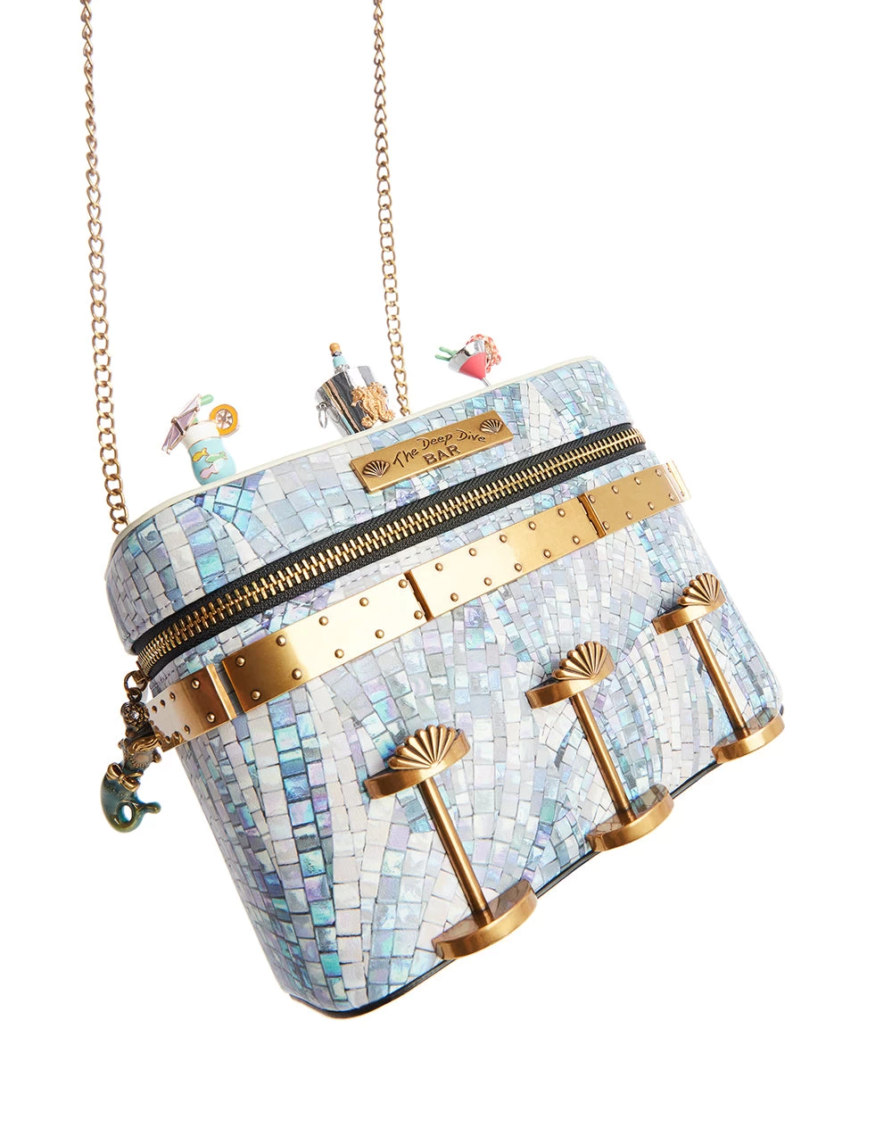 KITSCH DRINK LIKE A FISH DIVE BAR CROSSBODY MULTI - Image 2