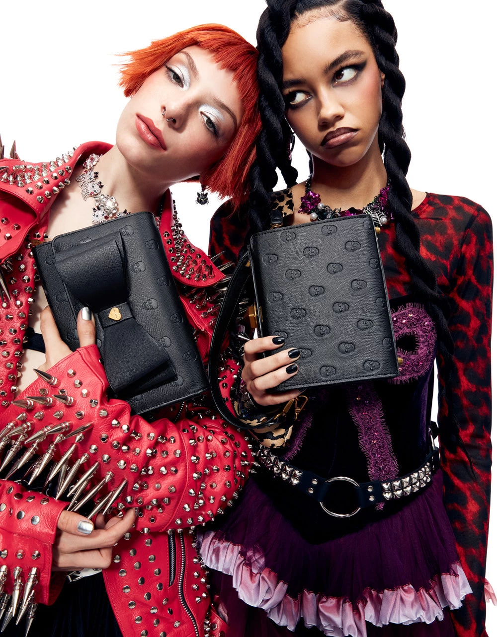 SKULLICIOUS WALLET WITH CHAIN BLACK - Image 2