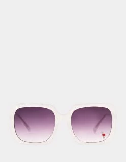 IN THE DETAILS SUNGLASSES WHITE