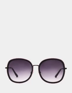 ALL THE TRIMMINGS SUNGLASSES BLACK