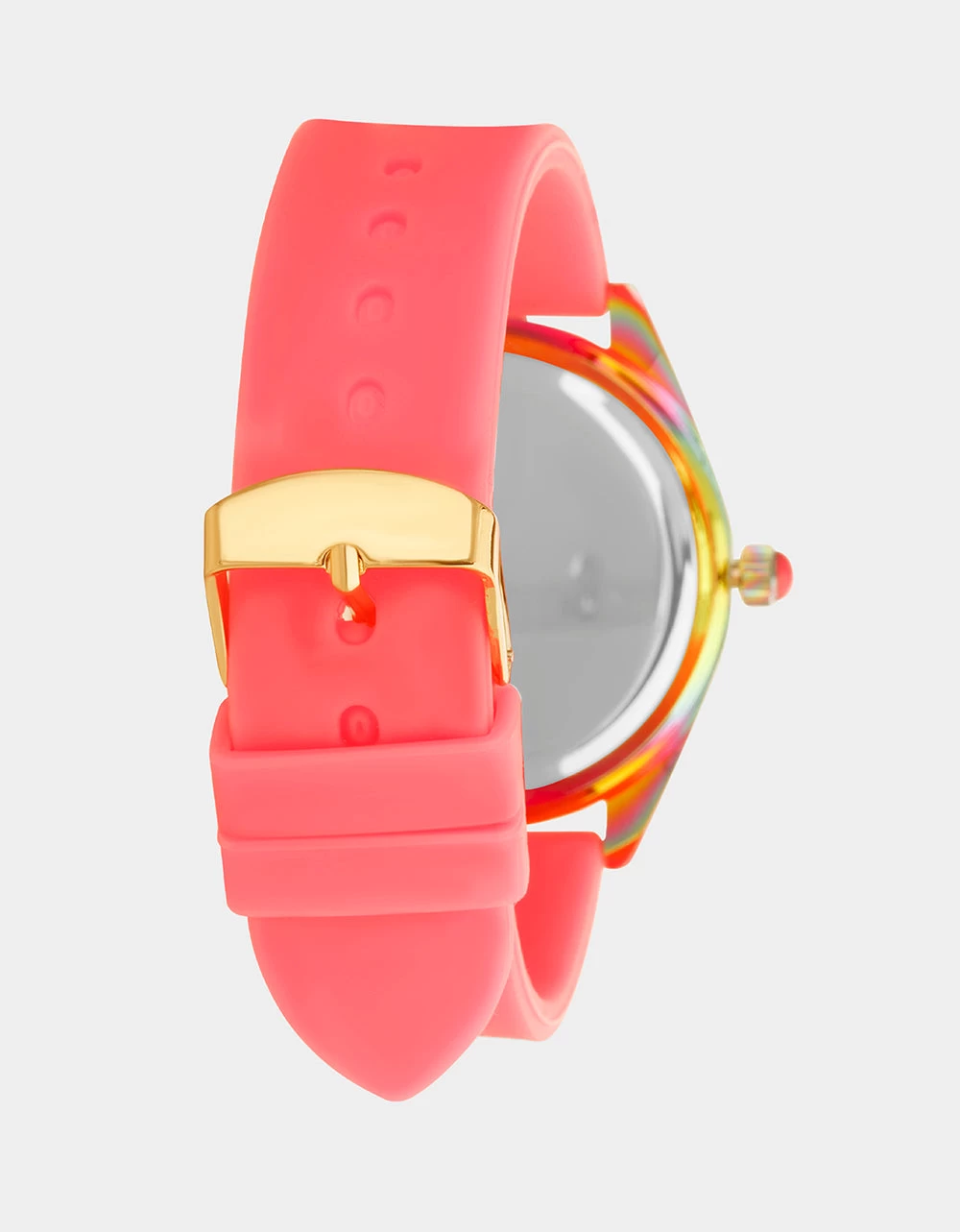 BETSEY TIME MULTI EYE WATCH PINK - Image 2