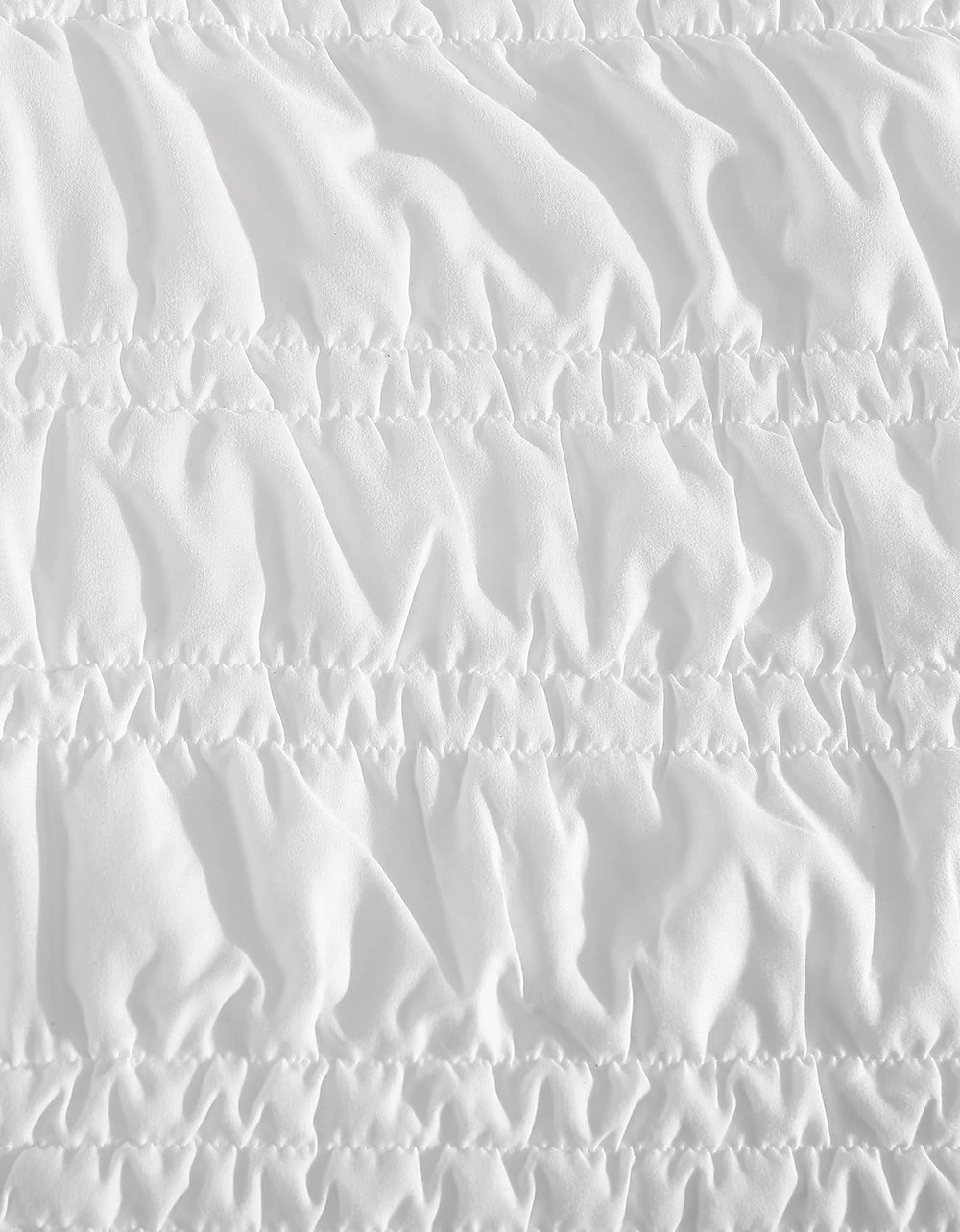 BETSEYS BOUDOIR SOLID WHITE KING QUILT SHAM SET MULTI - Image 4