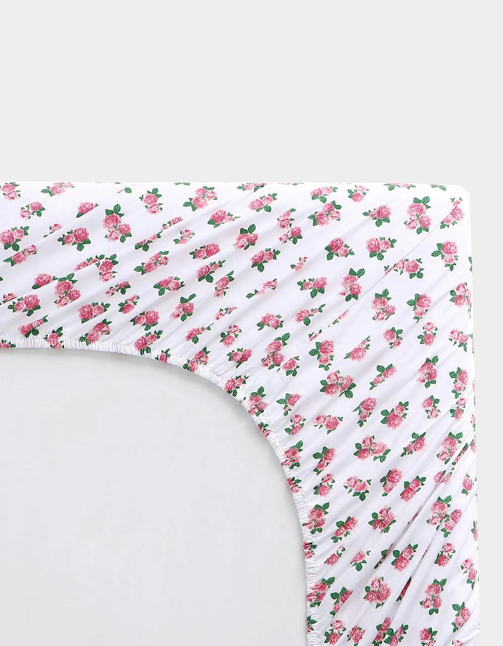 BETSEYS TINY PINK ROSES KING SHEET SET MULTI - Image 3