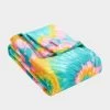 BETSEYS TIE DYE LOVE THROW BLANKET MULTI